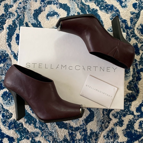 Stella McCartney Shoes - Stella McCartney Plum Burgundy Pumps 6.5 NIB!